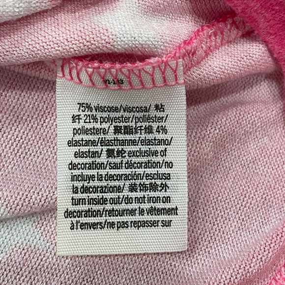 Victoria’s Secret Pink bright pink full zip with star print jacket/sweatshirt - Picture 5 of 5